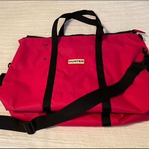 Hunter HOT PINK Original Weekend Bag *RARE*